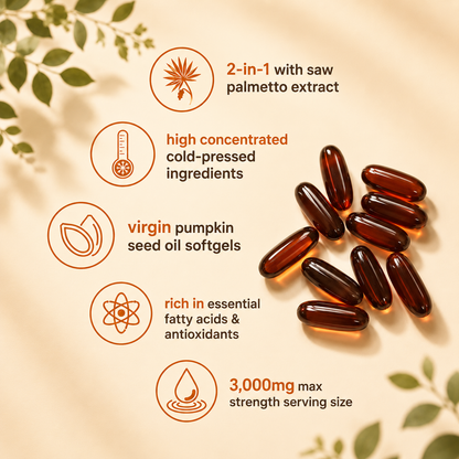 Novatrex Pumpkin Seed Oil Softgels